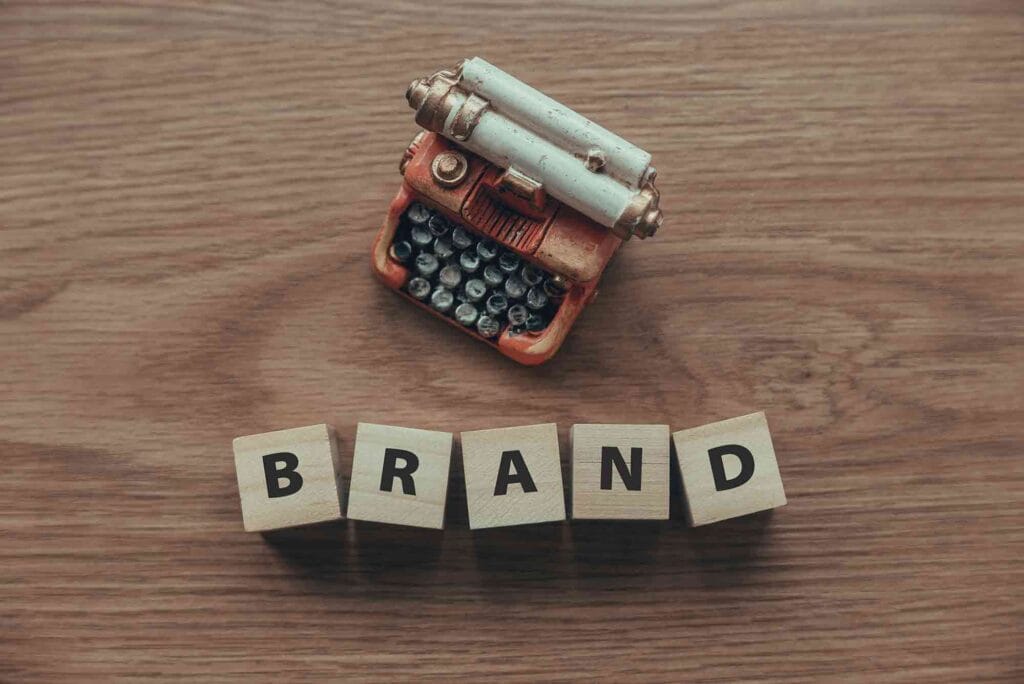 Concepto de branding e identidad de marca.”
